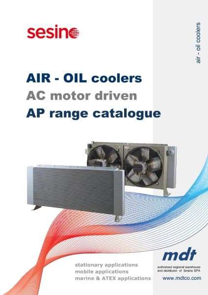 Air/Oil Coolers AP Series with AC Motor