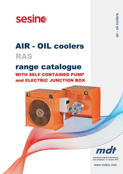 Air-Oil Heat Exchanger with Integrated Pump