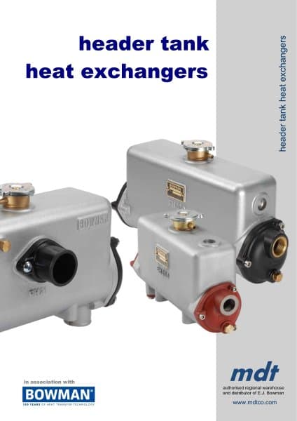 Header Tank Heat Exchangers